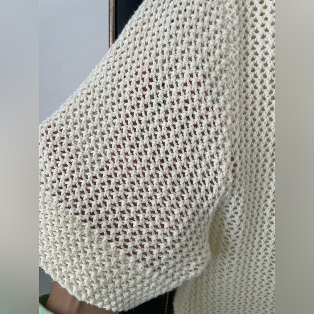 Lucky Brand Cream Knit Shirt - Picture 4 of 4